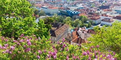Ausflug mit Kindern - Österreich - Blick vom Grazer Schlossberg - Erlebnisregion Graz