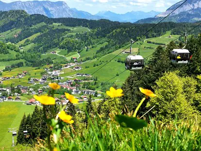 Ausflug mit Kindern - Landschaft: Berge - Tirol - Markbachjochbahn Wildschönau - Gondelfahren ist immer lustig - Wildschönau - Die erlebnisreiche Familien-Region