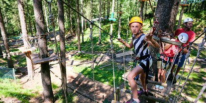 Ausflug mit Kindern - Witterung: Schönwetter - Brand (Brand) - Kletterpark Brandnertal - Kletterpark Brandnertal