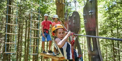 Ausflug mit Kindern - Themenschwerpunkt: Bewegung - Batschuns - Kletterpark Brandnertal
