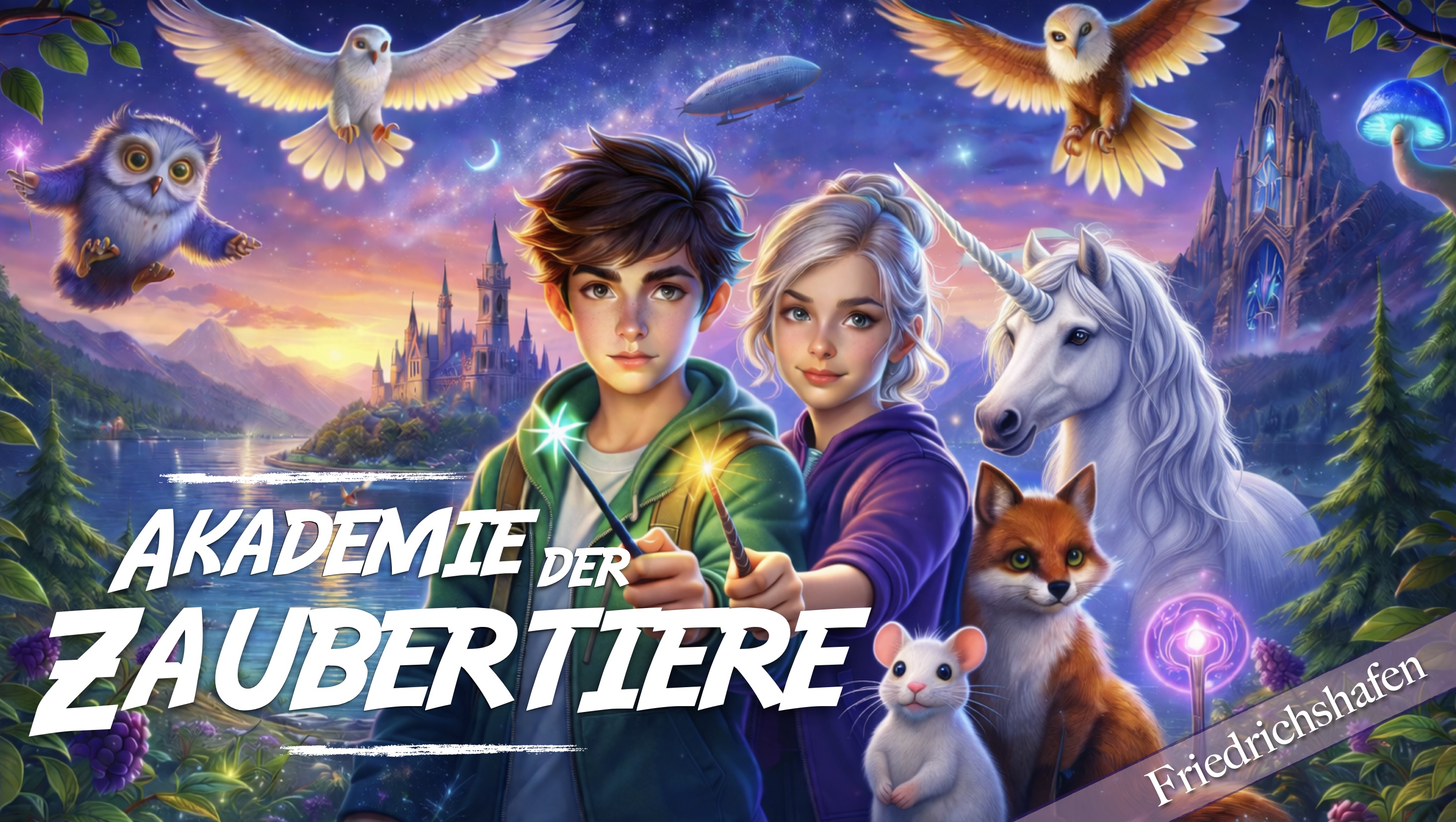 Ausflugsziel - Outdoor Escape.- Akademie der Zaubertiere - Friedrichshafen