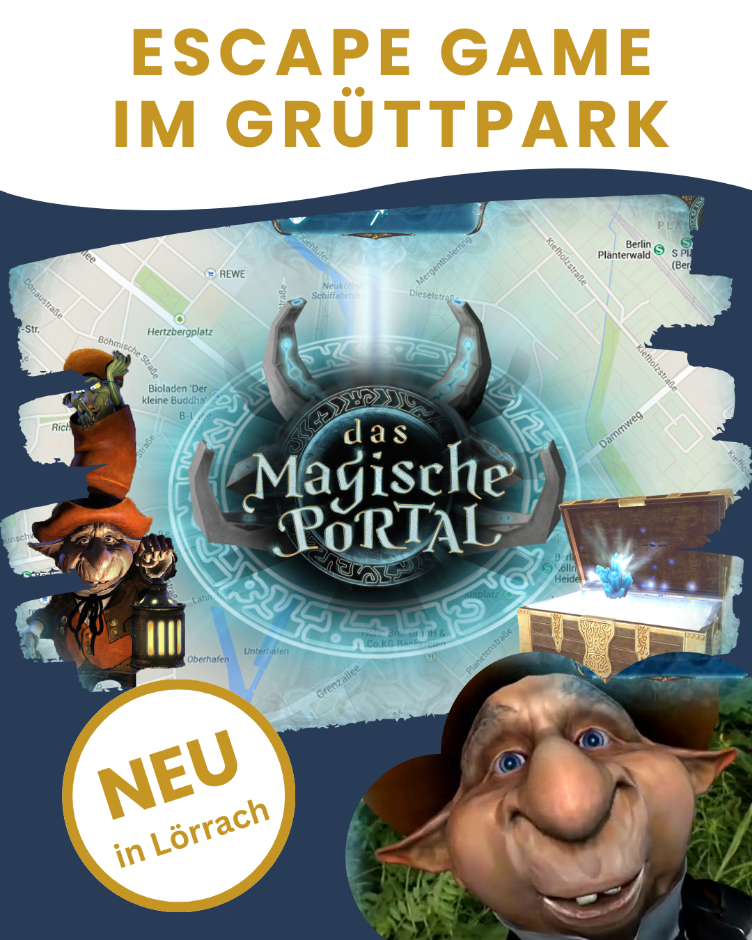 Ausflugsziel - Das Magische Portal - Escape Game im Grüttpark Lörrach