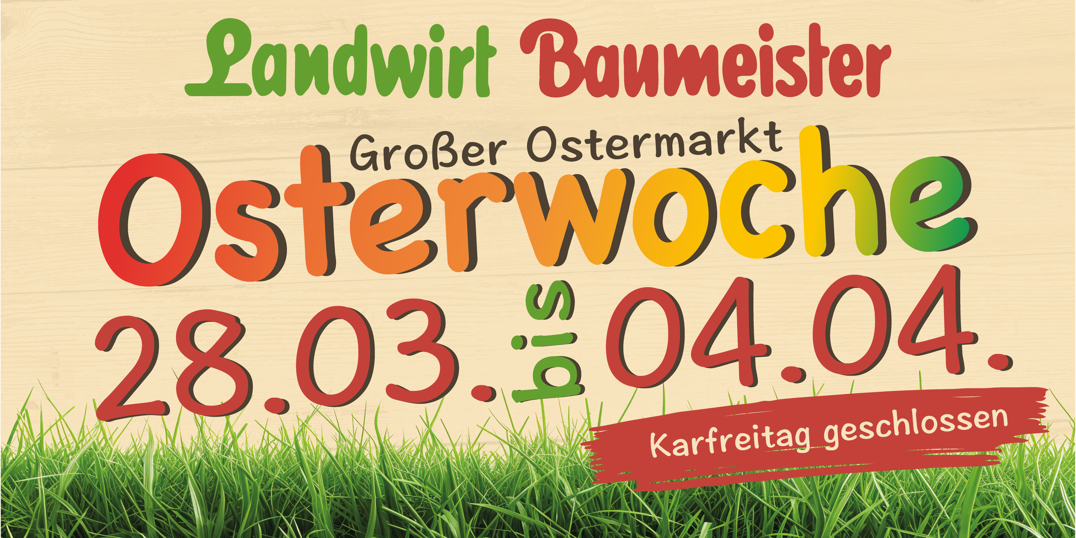 Ausflugsziel - Osterwoche 2026 bei Landwirt Baumeister in Breckerfeld