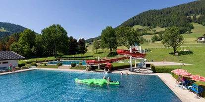 Trip with children - Themenschwerpunkt: Wasser - Bayrischzell - Freischwimmbad Wildschönau