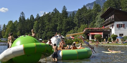 Ausflug mit Kindern - Umgebungsschwerpunkt: Wald - Schönberg im Stubaital - Mega-Aquapark - Ferienparadies Natterer See