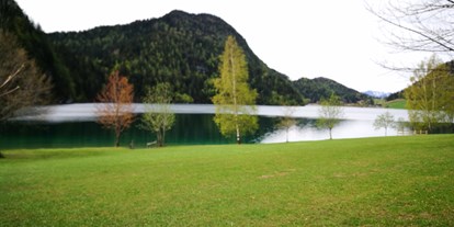 Ausflug mit Kindern - Umgebungsschwerpunkt: Berg - Tirol - Naturbadesee Hintersteiner See