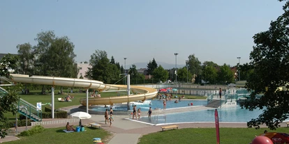 Ausflug mit Kindern - Umgebungsschwerpunkt: Stadt - Troß - Freibad Becken - Erlebnisoase Schörgenhub