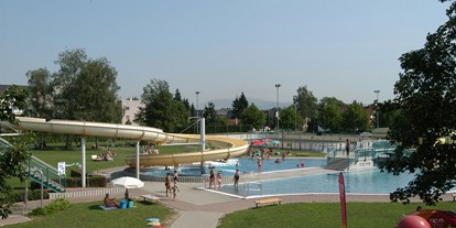 Ausflug mit Kindern - Ausflugsziel ist: ein Bad - Oberösterreich - Freibad Becken - Erlebnisoase Schörgenhub