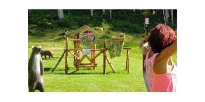 Ausflug mit Kindern - Freizeitpark: Erlebnispark - Birnberg - Bogenschießen auf der Bogen Ranch - Bogen Ranch Bruno