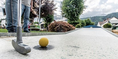 Ausflug mit Kindern - Ausflugsziel ist: ein Spielplatz - Birnberg - Minigolfplatz Schladming
