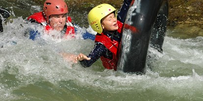 Ausflug mit Kindern - Reith im Alpbachtal - Sport Ossi Wildwassersport