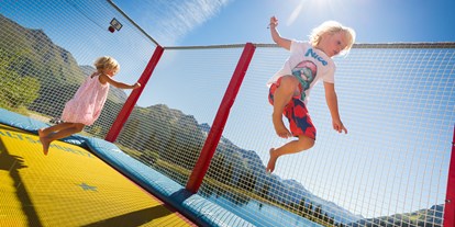 Ausflug mit Kindern - Kinderwagen: großteils geeignet - Sunny Mountain Erlebnispark Kappl