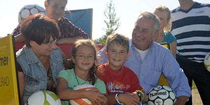 Ausflug mit Kindern - Sportanlage: Minigolfplatz - Fußballgolf