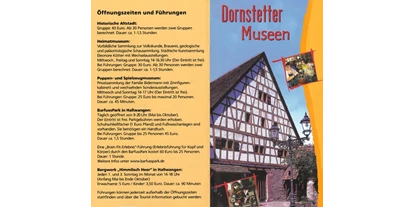 Trip with children - Dornstetten - Heimatmuseum / Puppen- und Spielzeugmuseum