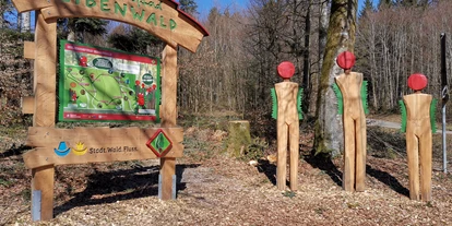 Ausflug mit Kindern - Weg: Erlebnisweg - Bad Säckingen - Erlebnispfad Eibenwald 