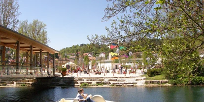 Ausflug mit Kindern - Ausflugsziel ist: ein Spielplatz - Bad Überkingen - Brenzpark
