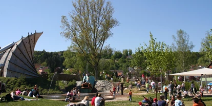 Ausflug mit Kindern - Ausflugsziel ist: ein Kletterpark - Bad Überkingen - Brenzpark