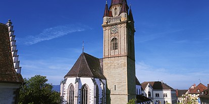 Ausflug mit Kindern - Münster Unserer Lieben Frau im Herzen der Altstadt von Radolfzell am Bodensee.  - Münster Unserer Lieben Frau Radolfzell
