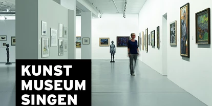 Trip with children - Überlingen - Kunstmuseum Singen, Detail Innenansicht, Erdgeschoss  - Kunstmuseum Singen