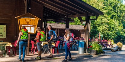 Ausflug mit Kindern - Auenstein - Im Sommer gibt es am Kiosk leckere Snacks oder kühle Getränke - Wildgehege Waldshut