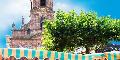 Ausflug mit Kindern - Umgebungsschwerpunkt: Stadt - Sinzheim - Rastatt - Wochenmarkt
