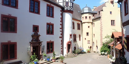 Ausflug mit Kindern - Witterung: Schönwetter - Birkenfeld (Main-Spessart) - Burg und Burgpark Gamburg ob der Tauber