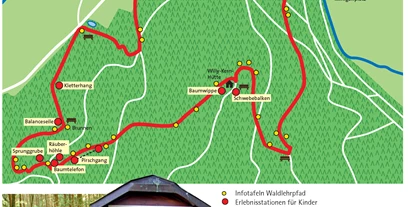 Trip with children - Ausflugsziel ist: eine Wanderung - Schwarzwald - Wald- und Erlebnispfad Bächlewald
