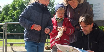Ausflug mit Kindern - Neuf-Briesach - Rätseltour Mundenhof Team zwei - Kinder-Rätseltour Mundenhof