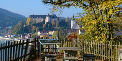 Ausflug mit Kindern - Kühweid - Panoramablick Grein Kalvarienberg