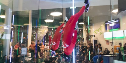 Ausflug mit Kindern - Ausflugsziel ist: eine Sportanlage - Wien Landstraße - Windobona - Indoor Skydiving