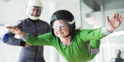 Trip with children - Witterung: Kälte - Wien Landstraße - Windobona - Indoor Skydiving