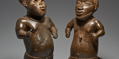Ausflug mit Kindern - Matzneusiedl - Zwei Hofzwerge, Königreich Benin, Nigeria, 14./15. Jahrhundert Weltmuseum Wien - Weltmuseum Wien