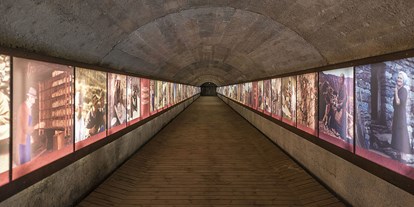 Ausflug mit Kindern - Themenschwerpunkt: Entdecken - Partschins/Rabland - Bildergalerie im Gampenbunker - Gampen Bunker