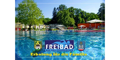 Ausflug mit Kindern - Audorf (Ansfelden) - Freibad Bad Hall Pfarrkirchen - Freibad Pfarrkirchen bei Bad Hall