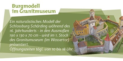 Ausflug mit Kindern - Umgebungsschwerpunkt: Stadt - PLZ 94136 (Deutschland) - Burgmodell