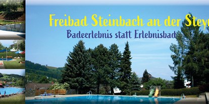 Ausflug mit Kindern - Bad: Freibad - Gundersdorf (Steinerkirchen an der Traun) - Freibad Steinbach an der Steyr