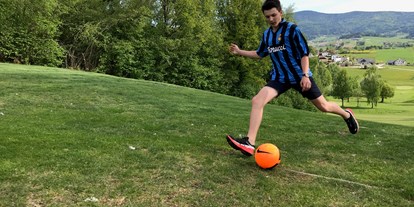 Ausflug mit Kindern - Kicking (Peilstein im Mühlviertel) - Soccergolf - Böhmerwaldpark