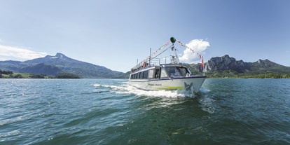 Ausflug mit Kindern - Alter der Kinder: 1 bis 2 Jahre - Gutferding - Ausflugsschiff "Herzog Odilo" am Mondsee - Mondsee Schifffahrt Hemetsberger