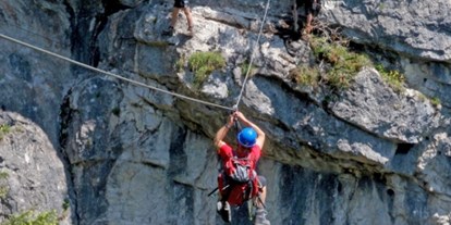 Ausflug mit Kindern - Themenschwerpunkt: Action - PLZ 4563 (Österreich) - Fels Hochseilgarten Hexenkessel - "Ein Eimer voll Adrenalin"