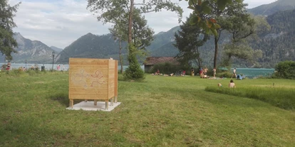 Ausflug mit Kindern - Kinderwagen: großteils geeignet - Berg im Attergau - Freizeitgelände Unterach