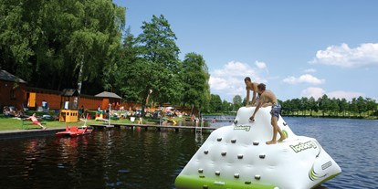 Ausflug mit Kindern - Ausflugsziel ist: ein Bad - Schickenedt (Sankt Peter am Hart) - Holzöstersee - Strandbad