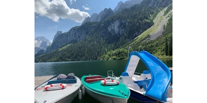 Ausflug mit Kindern - Restaurant - Österreich - Gosausee Boote 