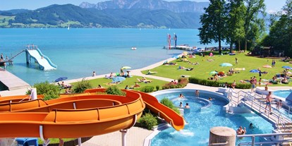 Ausflug mit Kindern - Ausflugsziel ist: ein Bad - Sankt Georgen im Attergau - Erlebnisbad Attersee