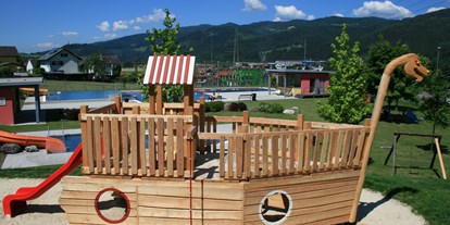 Ausflug mit Kindern - Kinderwagen: vollständig geeignet - Waisenegg - Freibad Mitterdorf