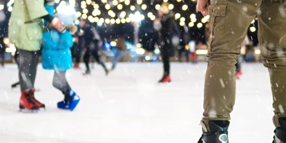 Ausflug mit Kindern - Witterung: Kälte - Welschnofen - Symbolbild für Ausflugsziel Eislaufen am Kalterer See. Keine korrekte oder ähnlich Darstellung! - Eislaufen am Kalterer See