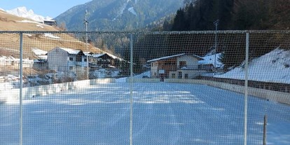 Ausflug mit Kindern - Witterung: Schnee - Italien - Eislaufplatz Kantun in Tiers am Rosengarten