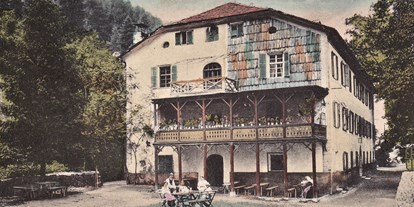 Ausflug mit Kindern - Alter der Kinder: 4 bis 6 Jahre - Lana (Trentino-Südtirol) - Bad Egart um 1880 - K.u.K. Museum Bad Egart