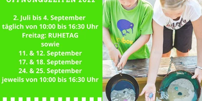 Ausflug mit Kindern - Ausflugsziel ist: ein Freizeitpark - Föhrenhain - Edelsteinpark Pielachtal