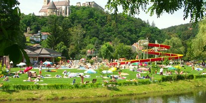 Ausflug mit Kindern - Hötzelsdorf (Geras) - Erlebnisbad Gars am Kamp - Sport- und Erlebnisbad