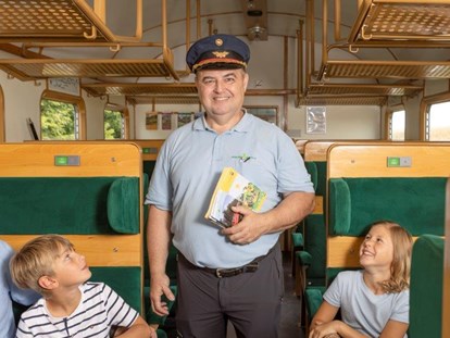 Ausflug mit Kindern - Witterung: Bewölkt - Bahnerlebnis Reblaus Express